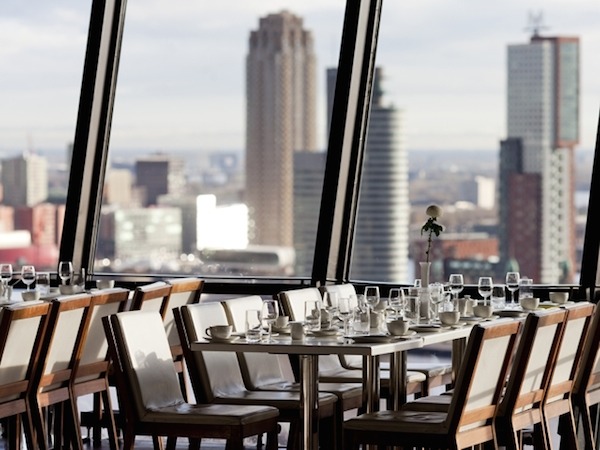 Euromast high wine + entree met 13% korting