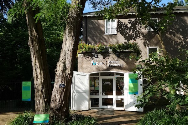 TU Delft Hortus Botanicus entree met 50% korting